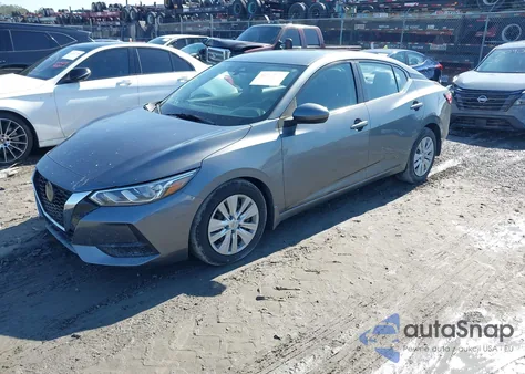 2021 Nissan Sentra S Xtronic Cvt z USA, uszkodzony, nr VIN 3N1AB8BV5MY228404